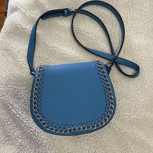 Blue leather purse!